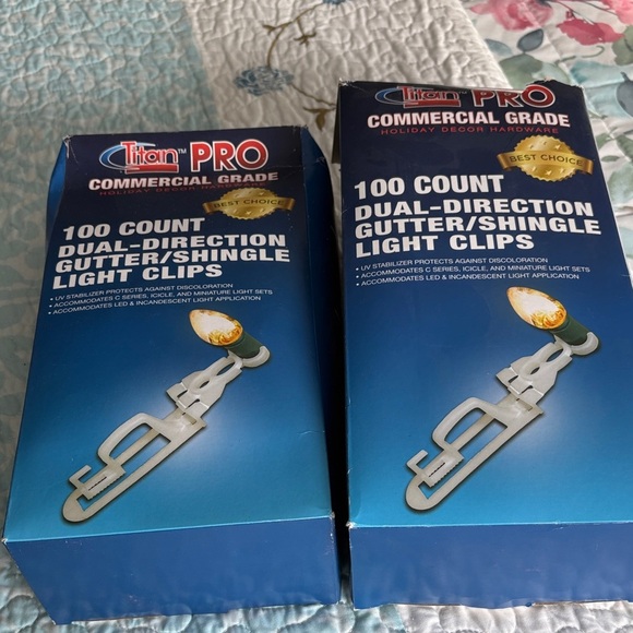 2 - Titan Pro Light Clips 100 Count - Picture 1 of 5